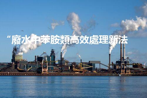 “廢水中苯胺類高效處理新法，環(huán)保先鋒引領(lǐng)綠色以后”